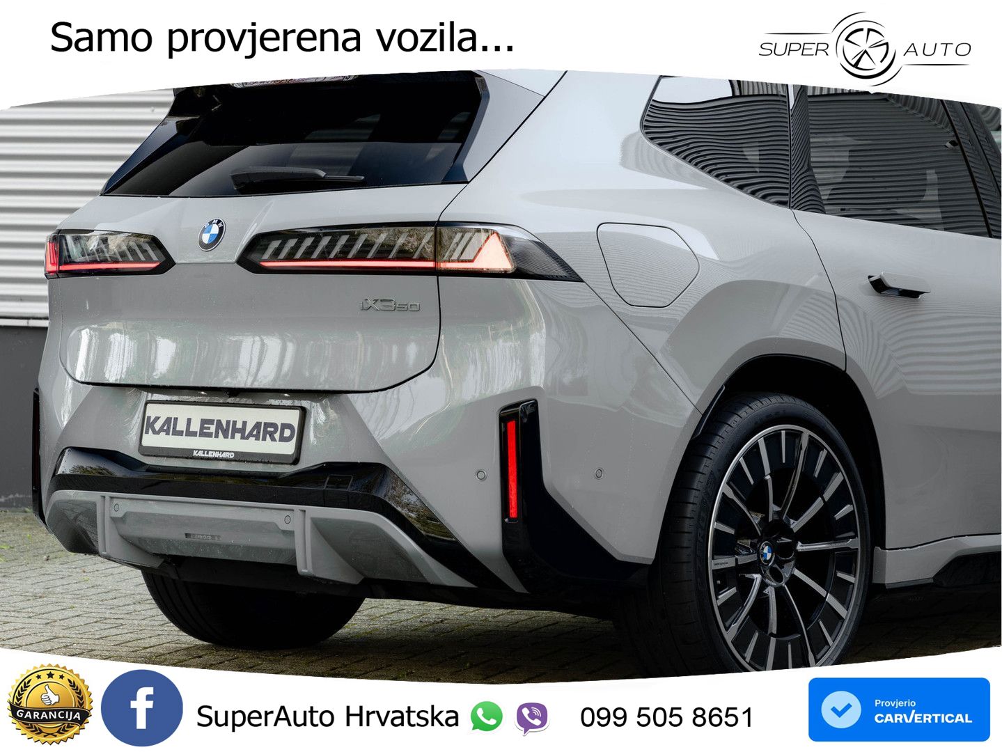BMW iX3 50 108.7 kWh (469 KS) xDrive M Sport LED+GR SJED+ACC