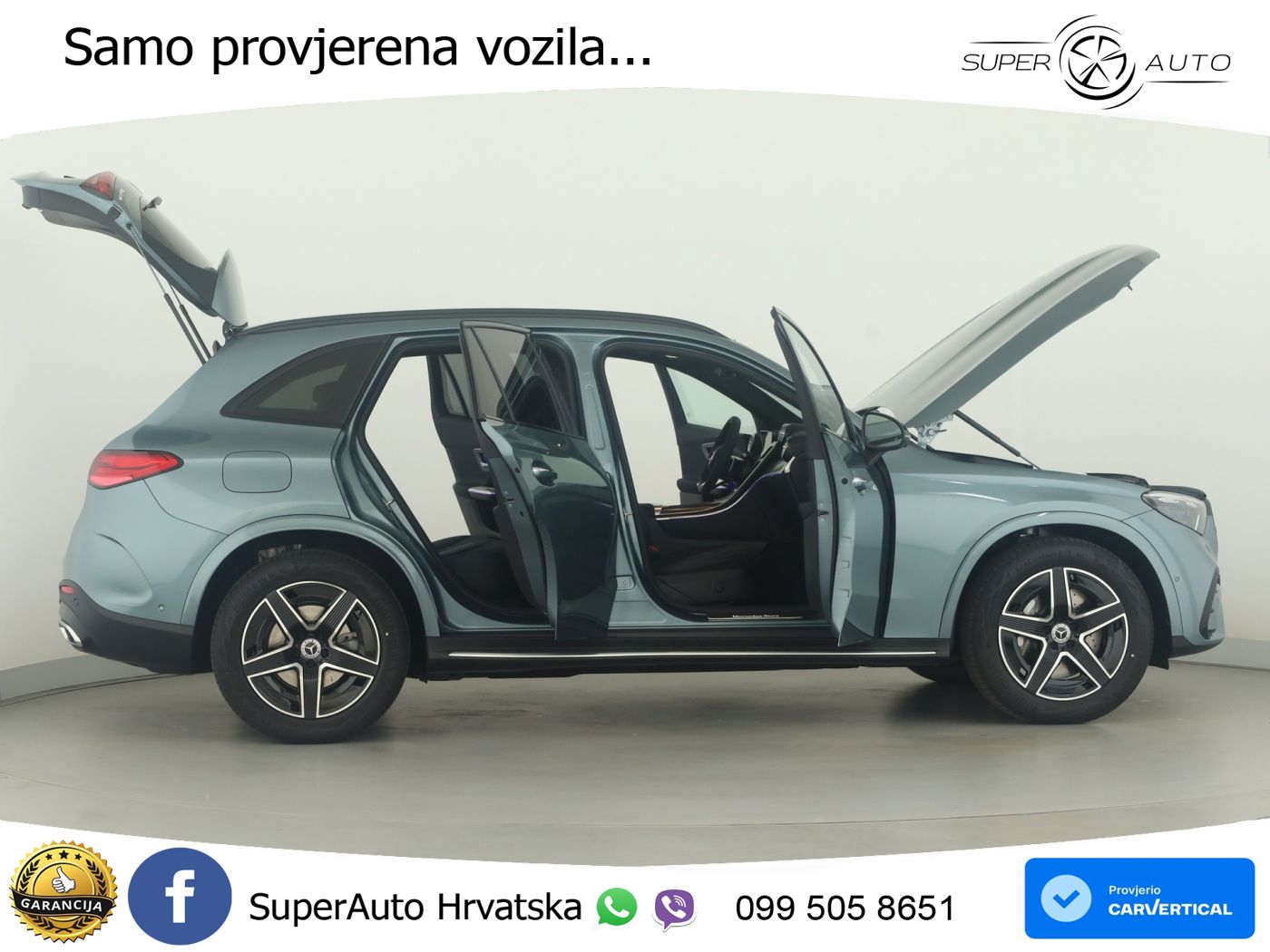 Mercedes GLC 220d (197 KS) 4MATIC 9G-TRONIC ACC+GR SJED+360+PANO