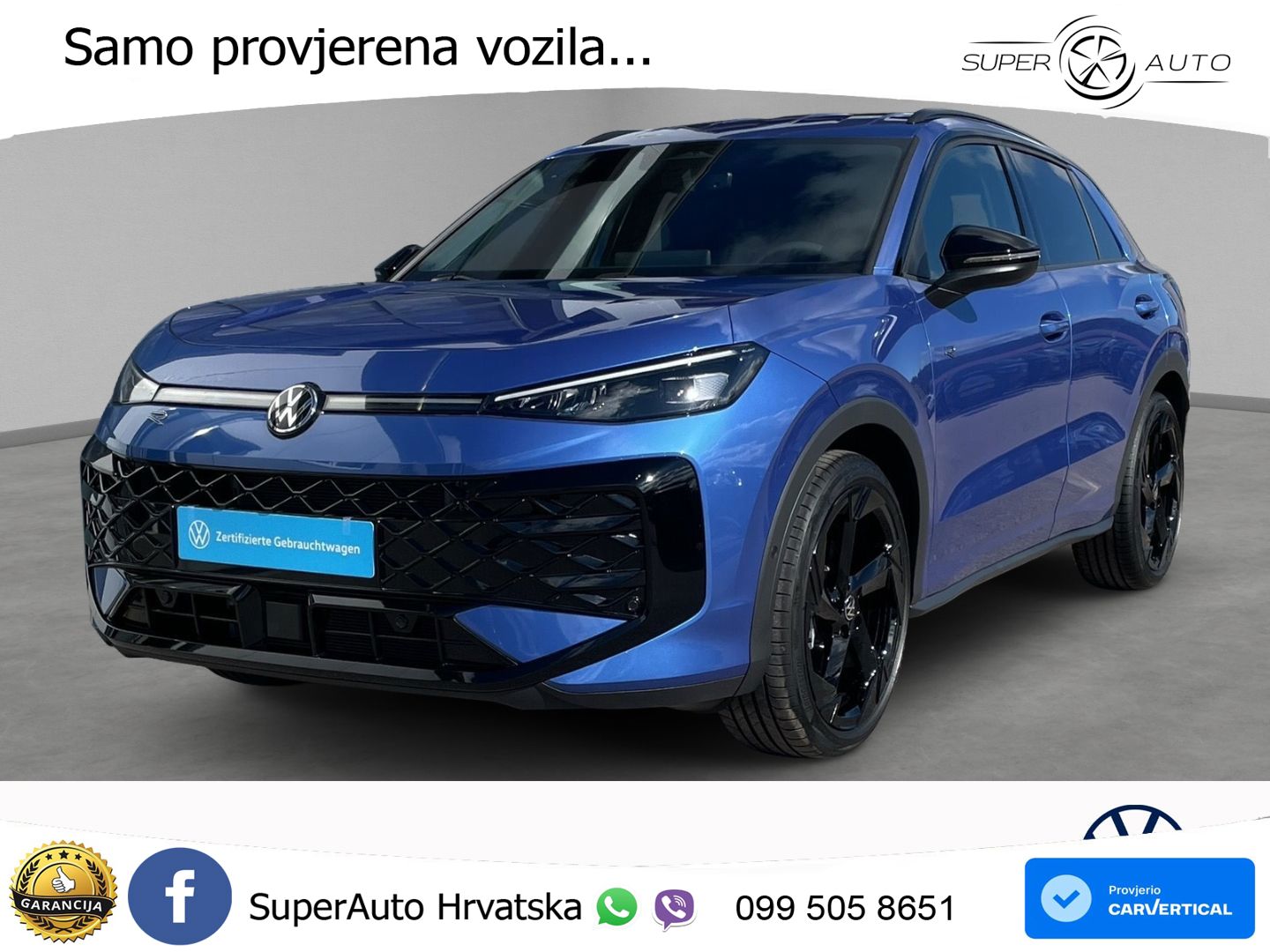 Volkswagen T-Roc 1.5 eTSI (150 KS)  DSG R-Line LED+GR SJED+ACC