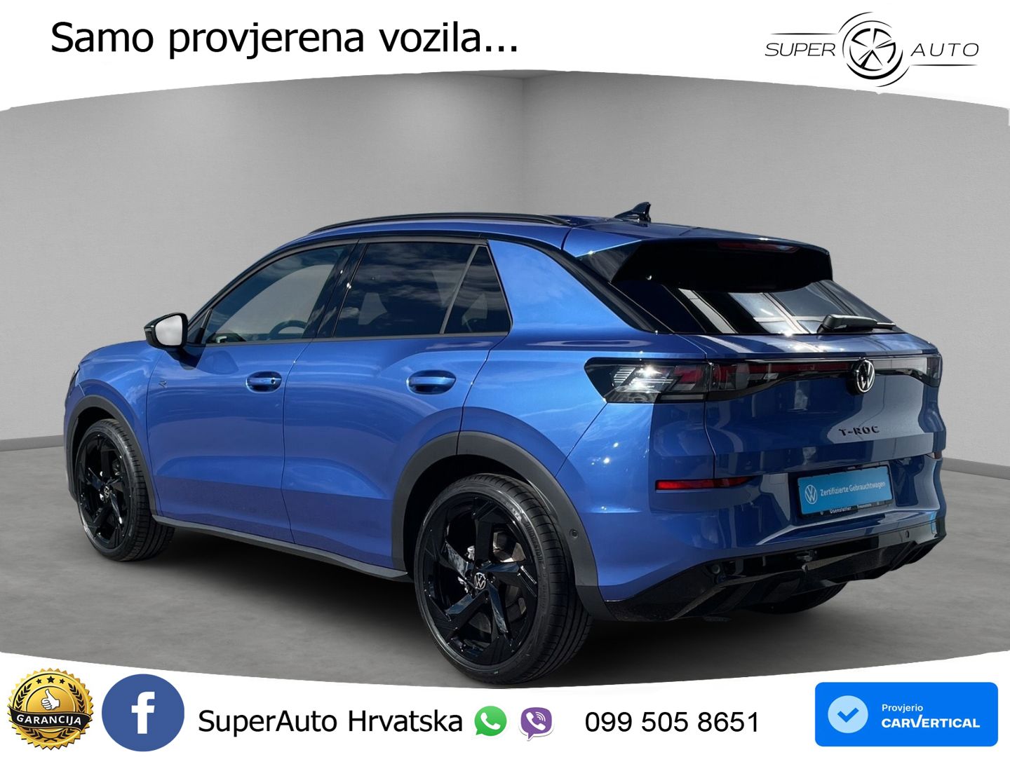 Volkswagen T-Roc 1.5 eTSI (150 KS)  DSG R-Line LED+GR SJED+ACC