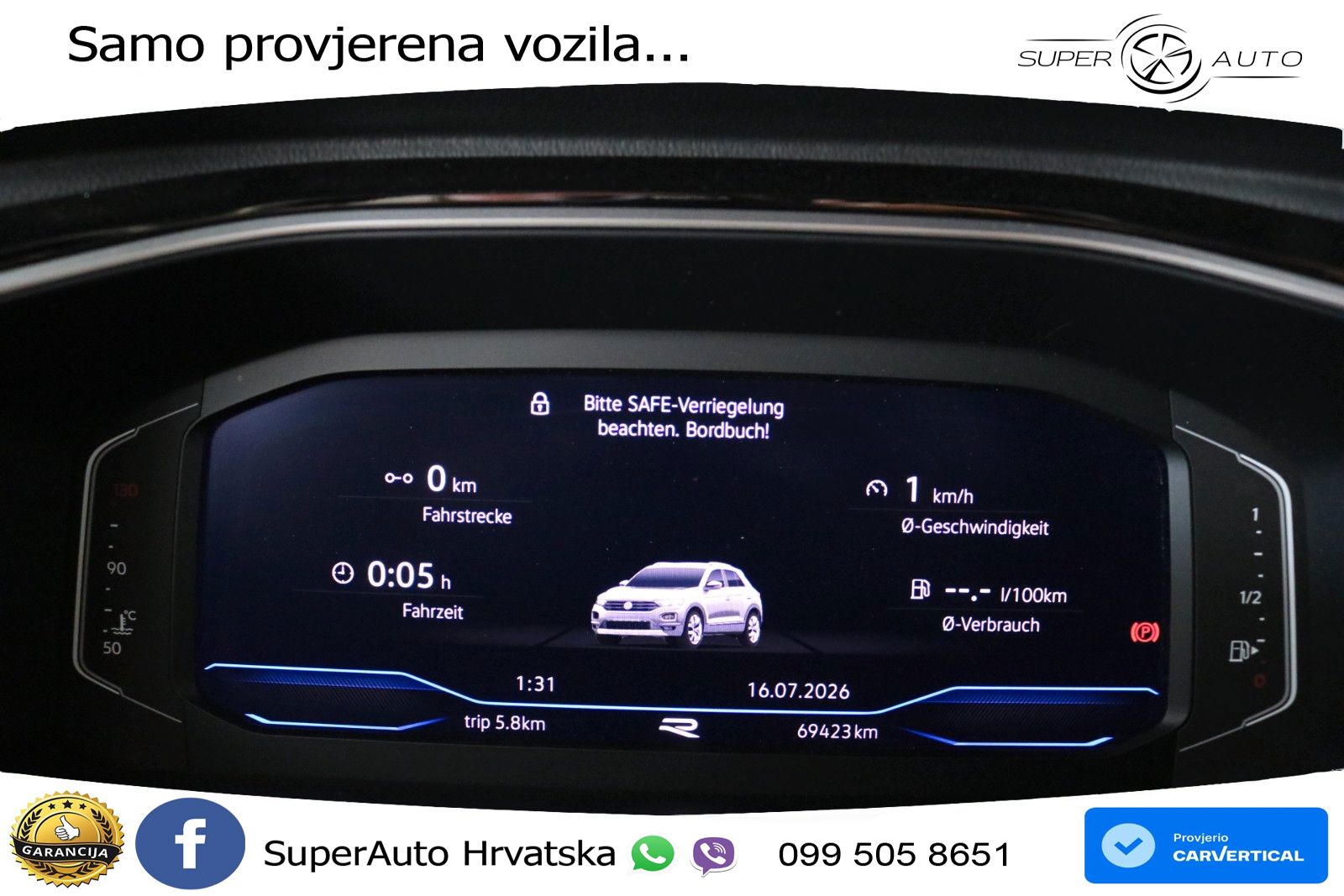 Volkswagen T-Roc R 2.0 TSI (300 KS) OPF 4M DSG LED+GR SJED+ACC