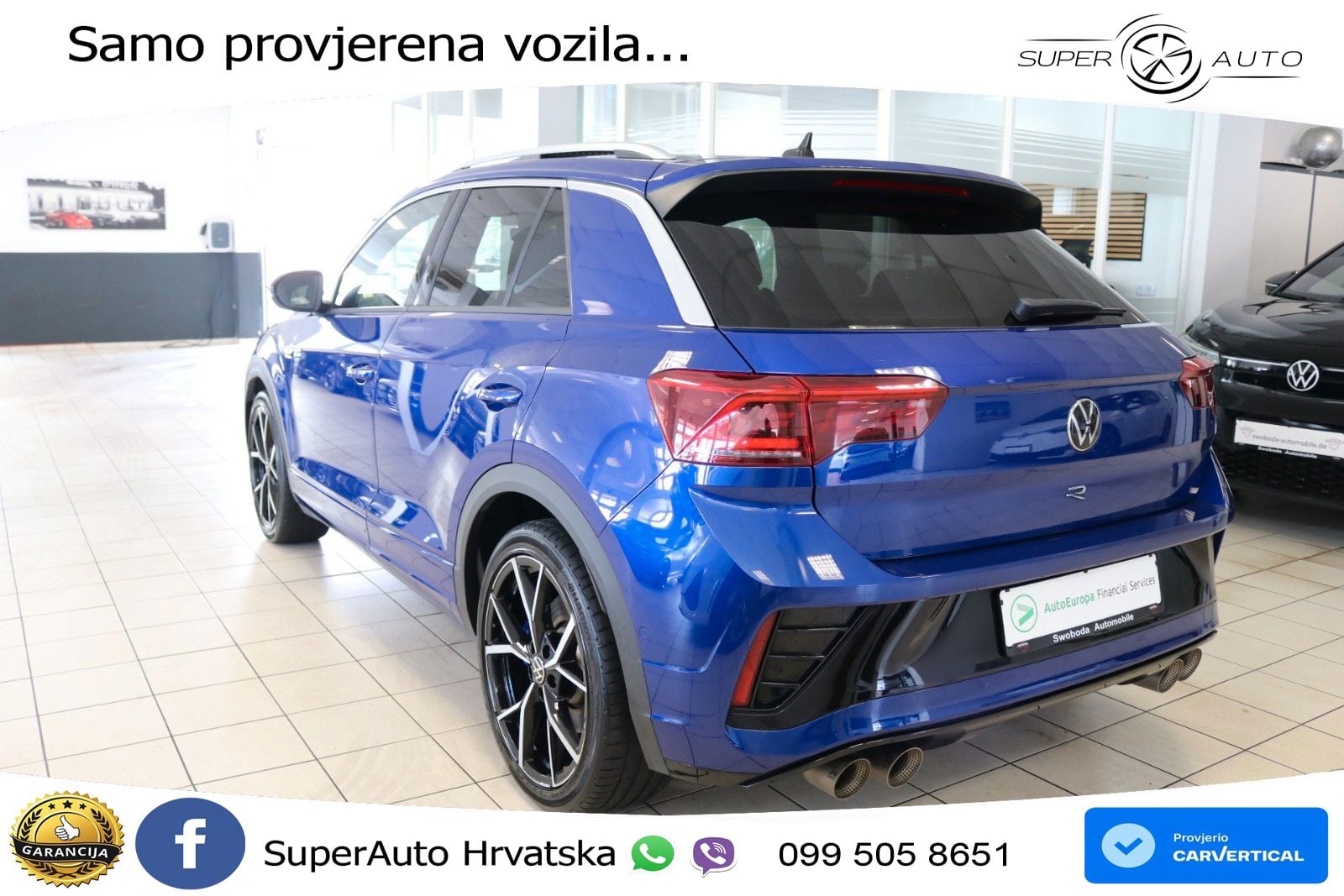 Volkswagen T-Roc R 2.0 TSI (300 KS) OPF 4M DSG LED+GR SJED+ACC