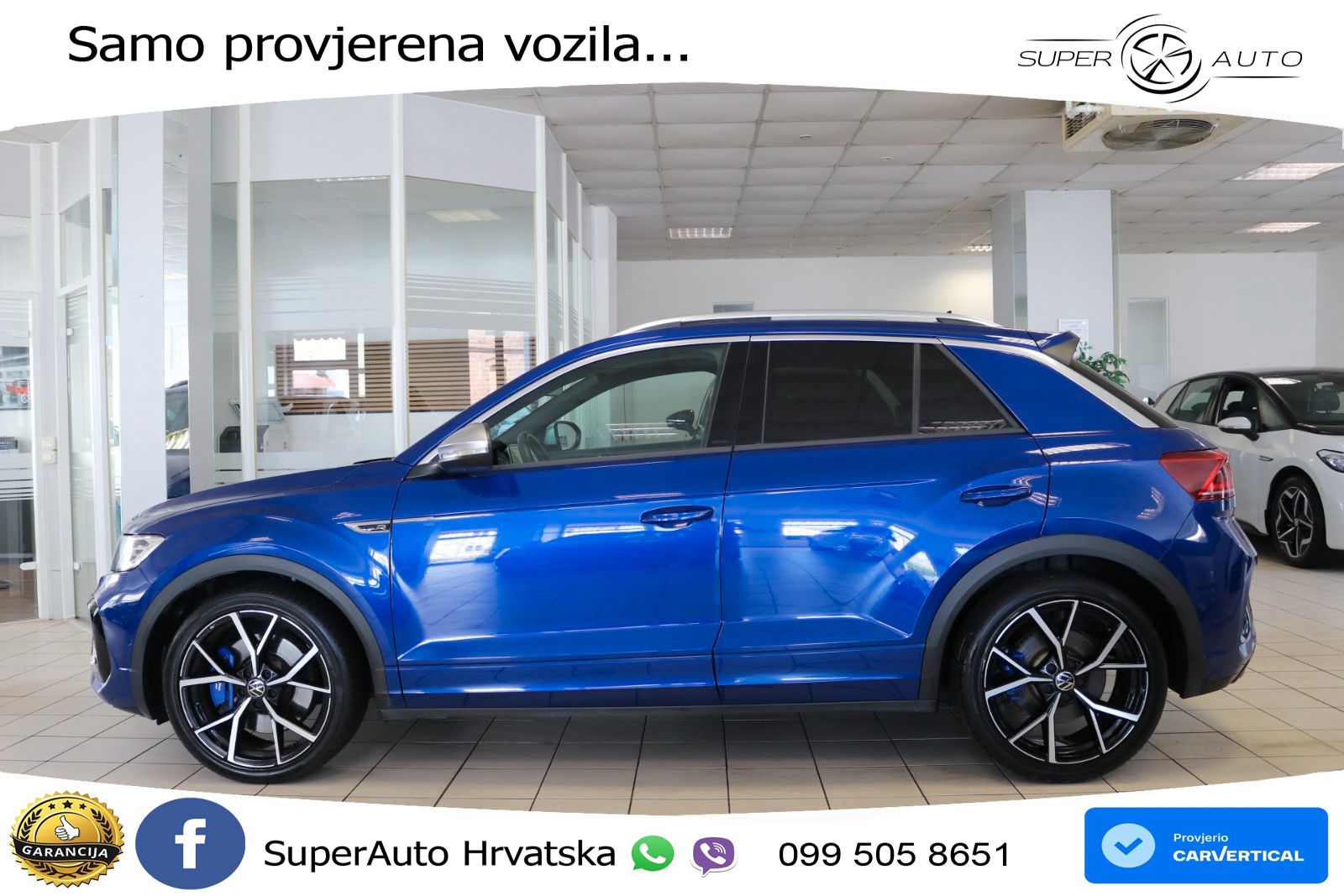 Volkswagen T-Roc R 2.0 TSI (300 KS) OPF 4M DSG LED+GR SJED+ACC