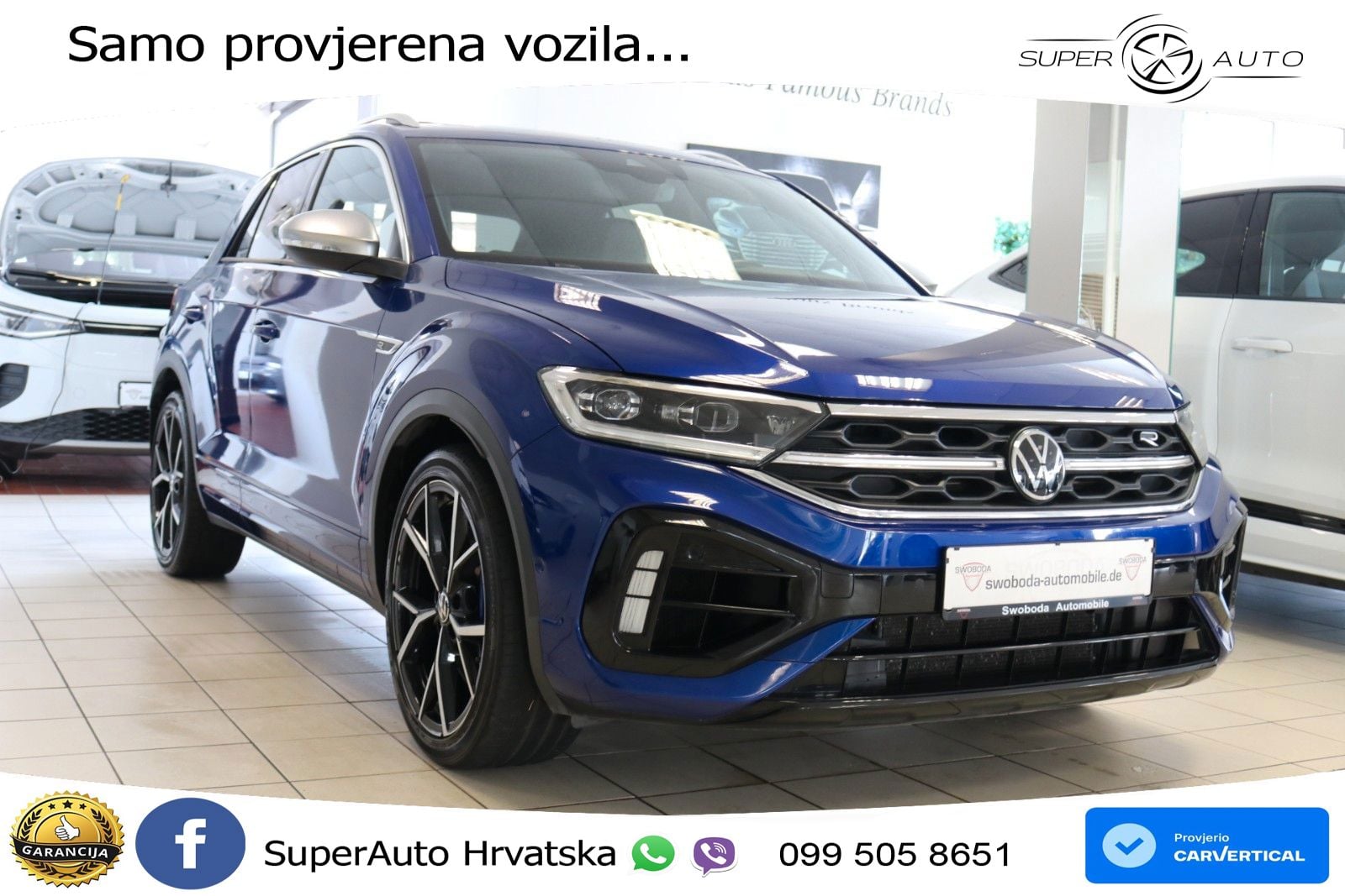 Volkswagen T-Roc R 2.0 TSI (300 KS) OPF 4M DSG LED+GR SJED+ACC