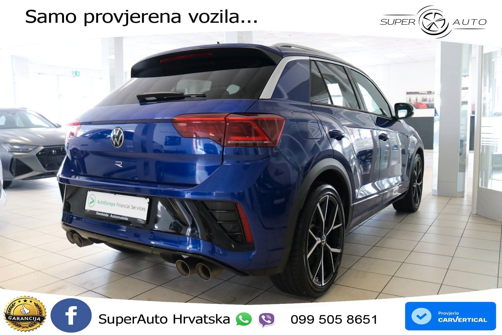 Volkswagen T-Roc R 2.0 TSI (300 KS) OPF 4M DSG LED+GR SJED+ACC