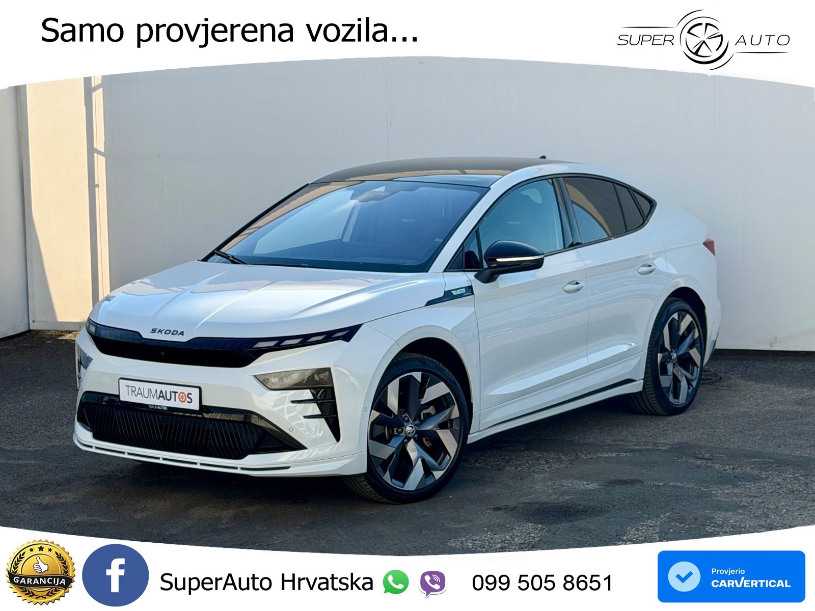 Škoda Enyaq iV RS 82 kWh (340 KS) AWD Suite LED+GR SJED+ACC