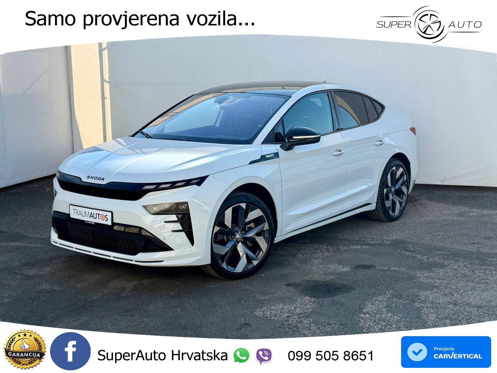 Škoda Enyaq iV RS 82 kWh (340 KS) AWD Suite LED+GR SJED+ACC