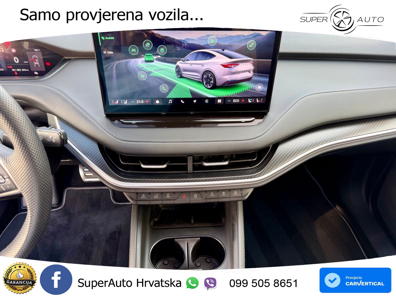 Škoda Enyaq iV RS 82 kWh (340 KS) AWD Suite LED+GR SJED+ACC