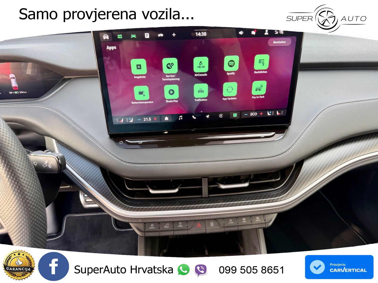 Škoda Enyaq iV RS 82 kWh (340 KS) AWD Suite LED+GR SJED+ACC