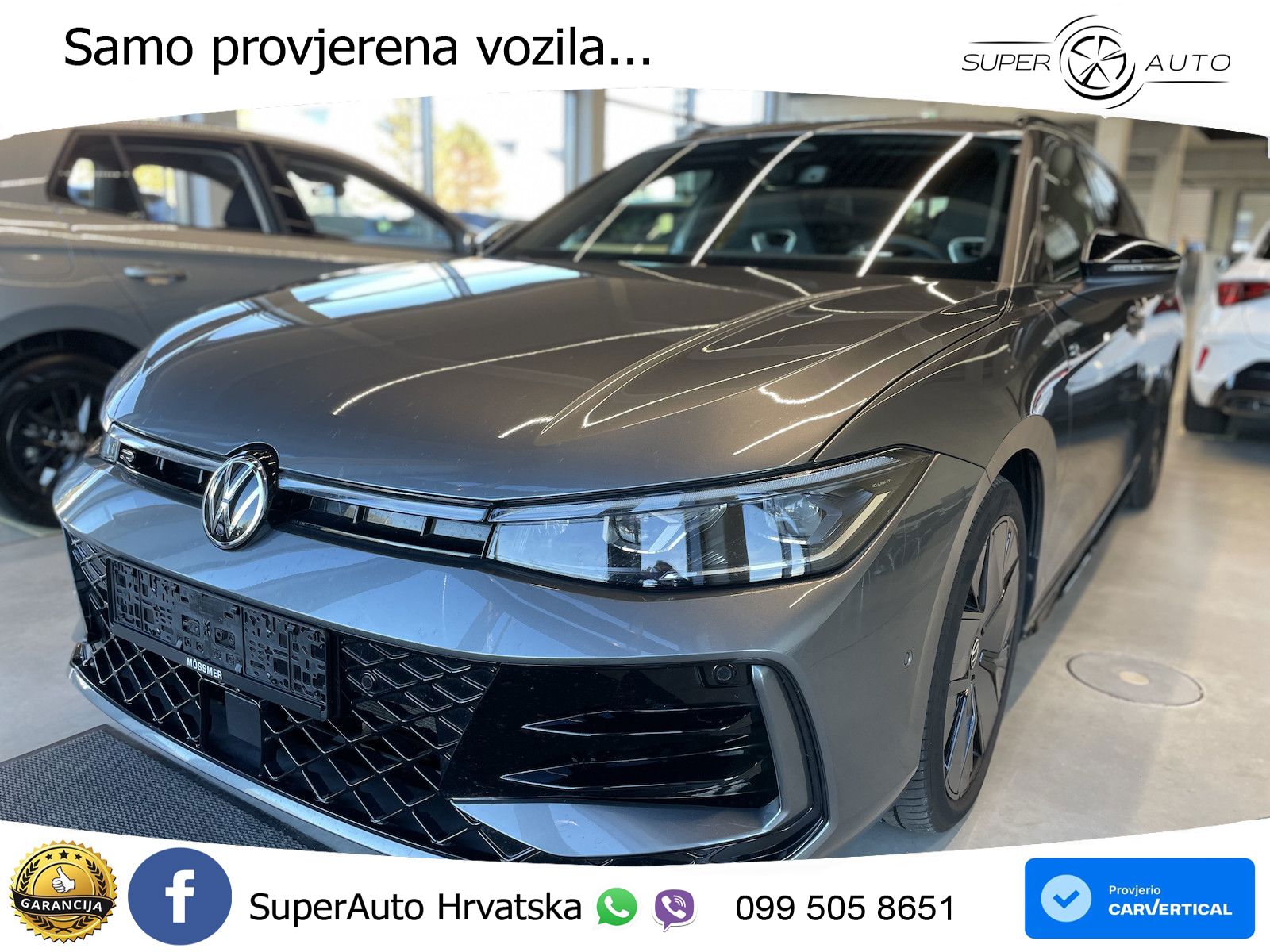Volkswagen Passat Variant 2.0 TDI (193 KS) 4MOTION DSG R-Line LED+GR SJED+ACC