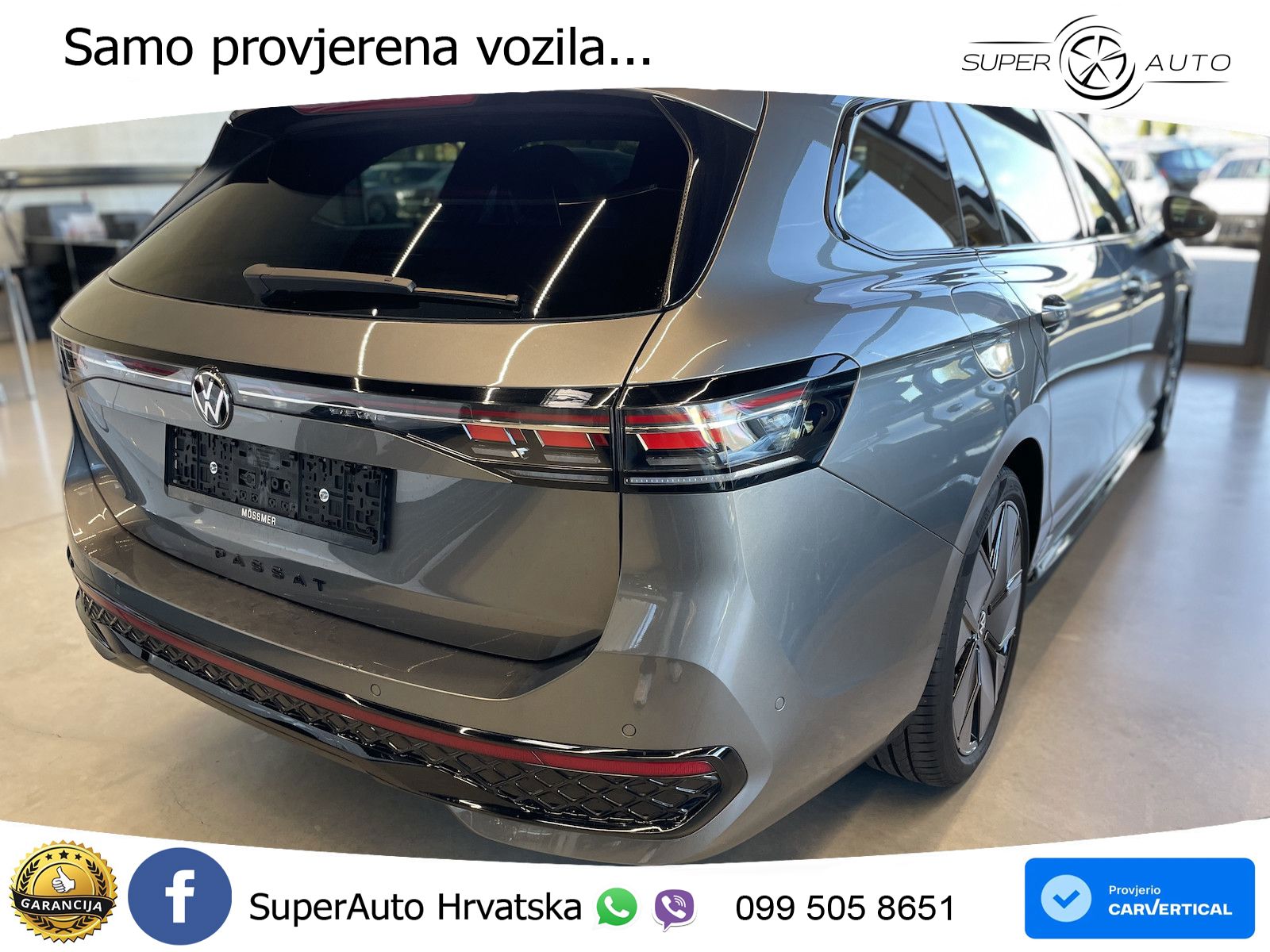 Volkswagen Passat Variant 2.0 TDI (193 KS) 4MOTION DSG R-Line LED+GR SJED+ACC