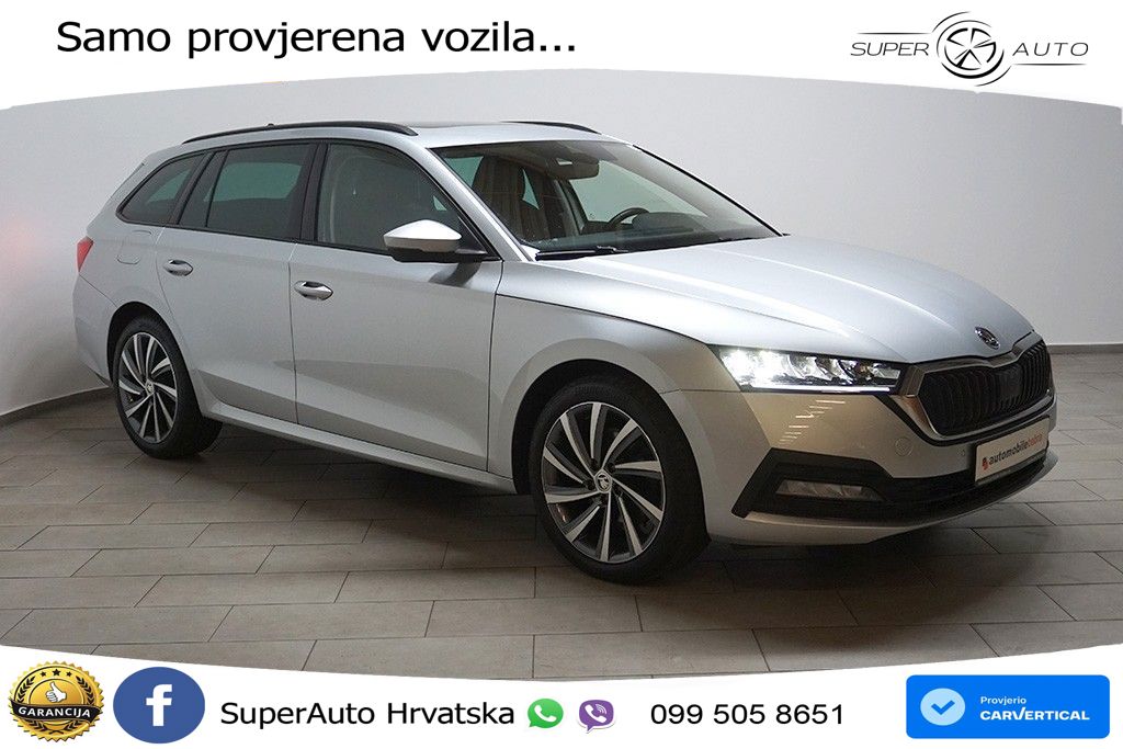 Škoda Octavia Combi 2.0 TDI (150 KS) DSG LED+GR SJED+ACC