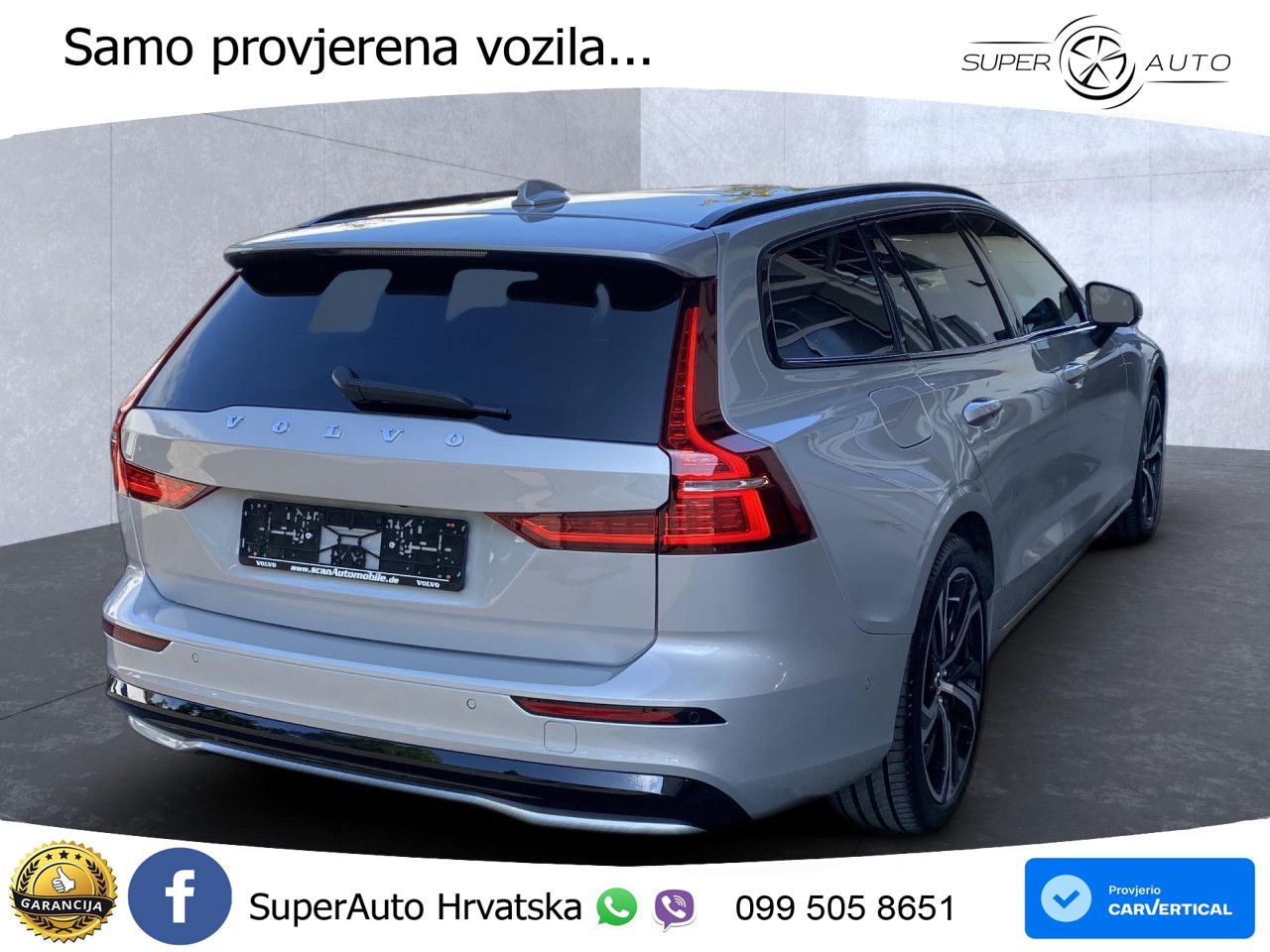 Volvo V60 2.0 T6 AWD Geartronic LED+GR SJED+ACC