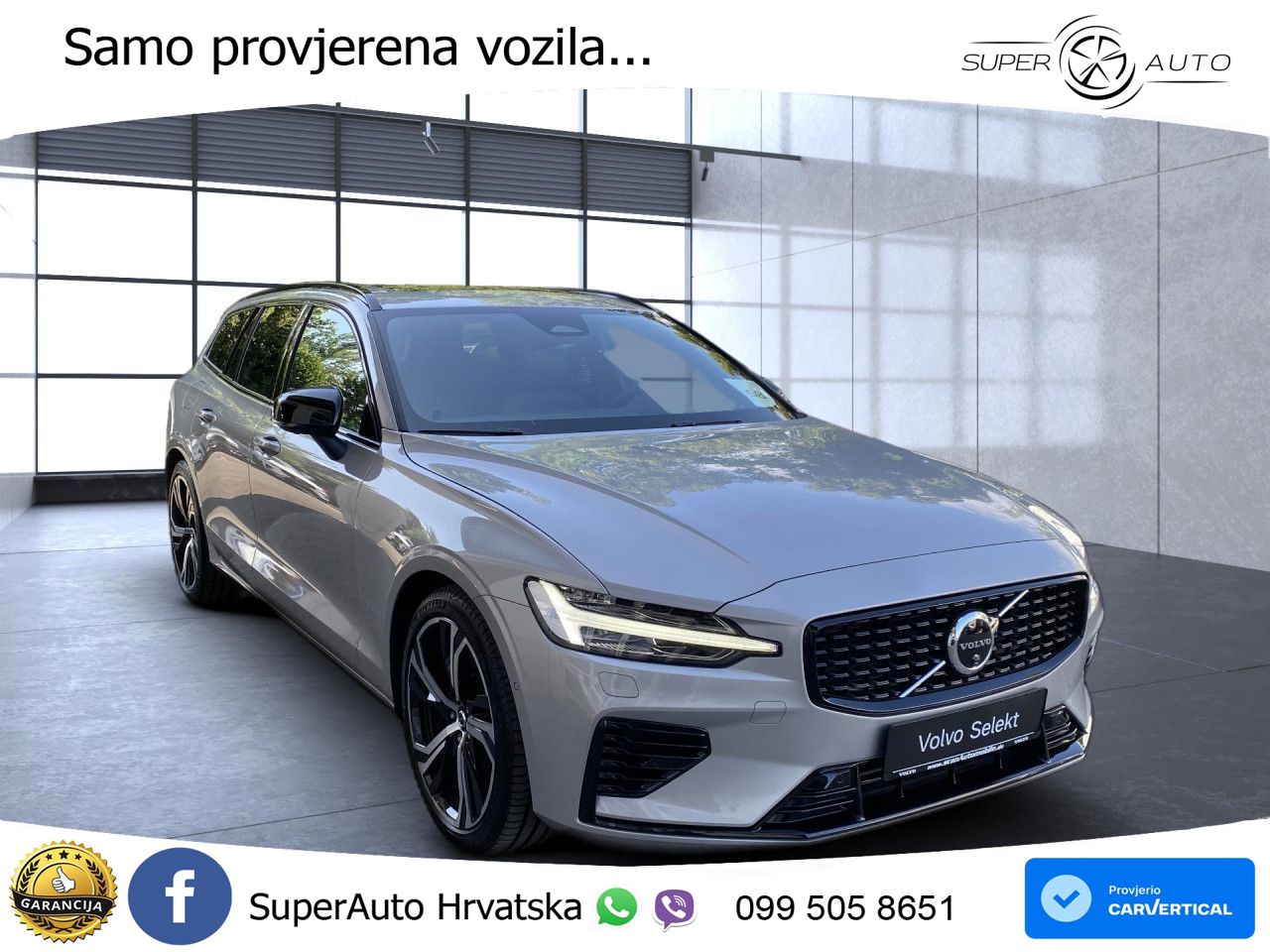 Volvo V60 2.0 T6 AWD Geartronic LED+GR SJED+ACC
