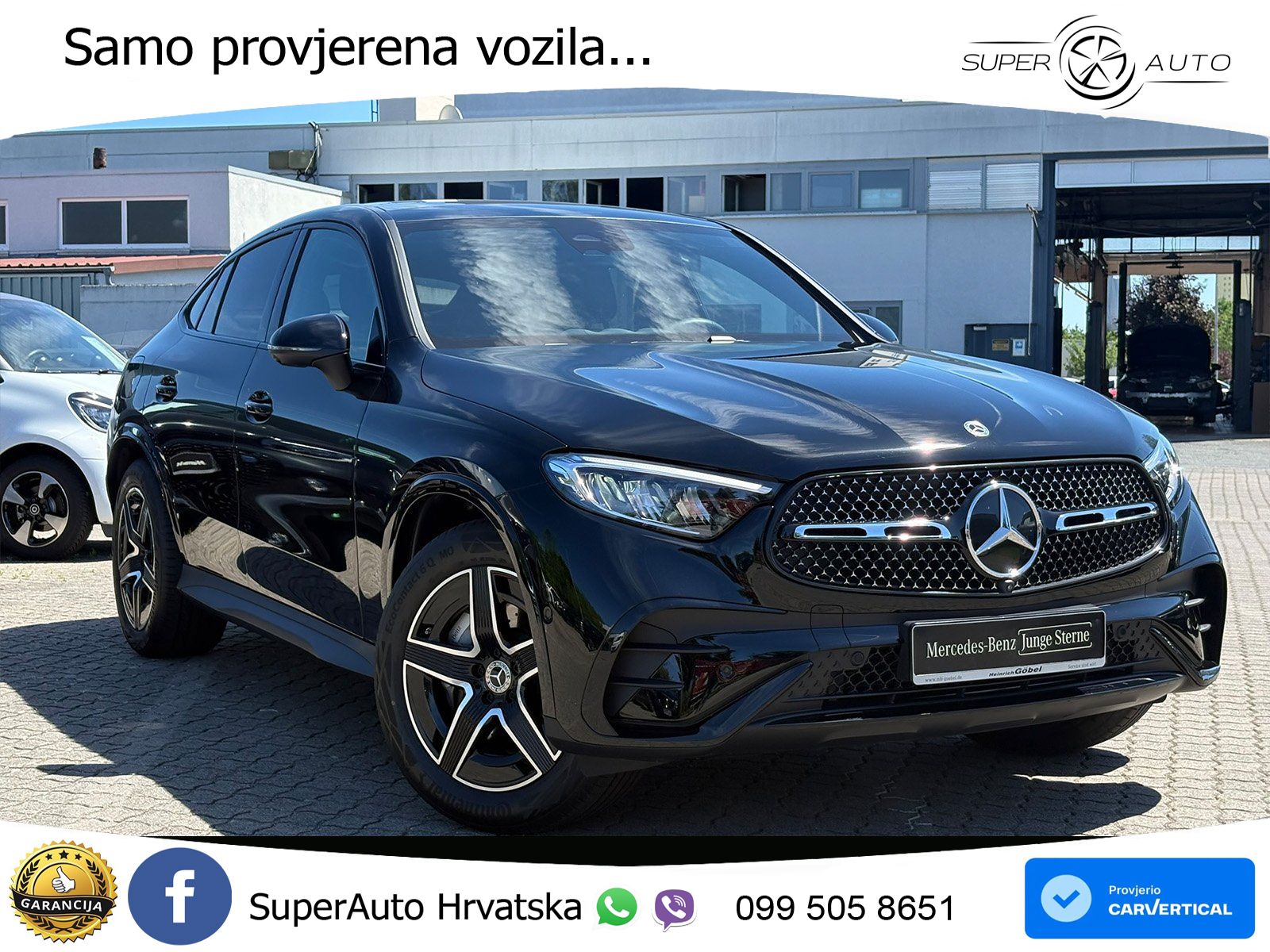 Mercedes GLC Coupe 200 (204 KS) 4MATIC 9G-TRONIC AMG ACC+GR SJED+360+PANO