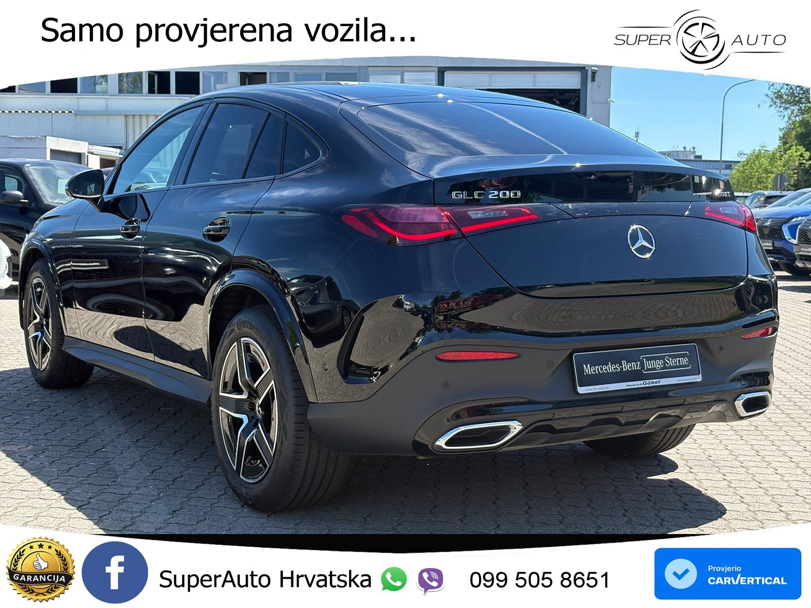 Mercedes GLC Coupe 200 (204 KS) 4MATIC 9G-TRONIC AMG ACC+GR SJED+360+PANO