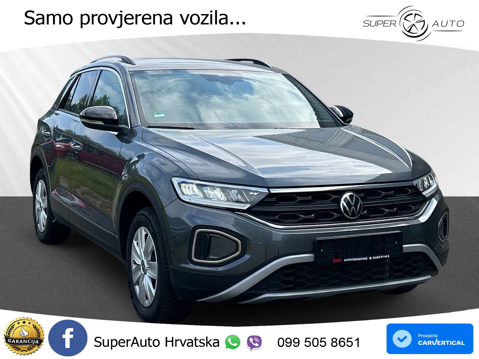 Volkswagen T-Roc 1.5 TSI (150 KS) DSG LED+GR SJED+ACC