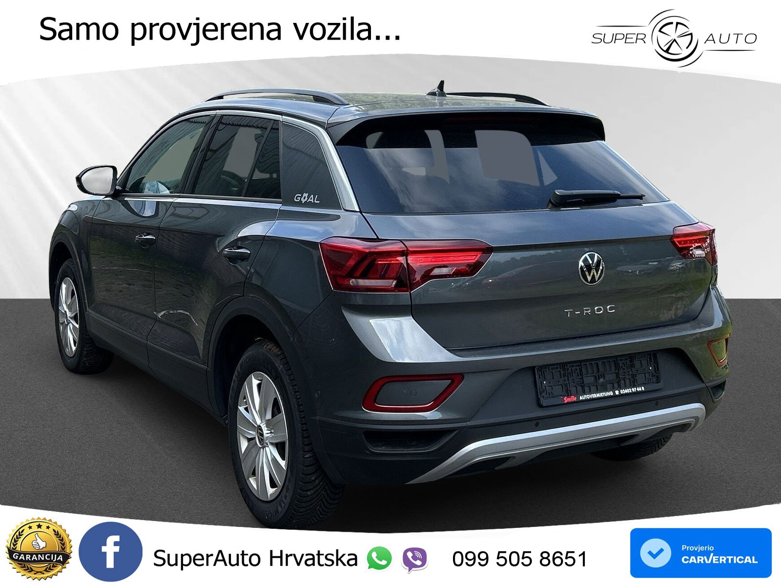 Volkswagen T-Roc 1.5 TSI (150 KS) DSG LED+GR SJED+ACC