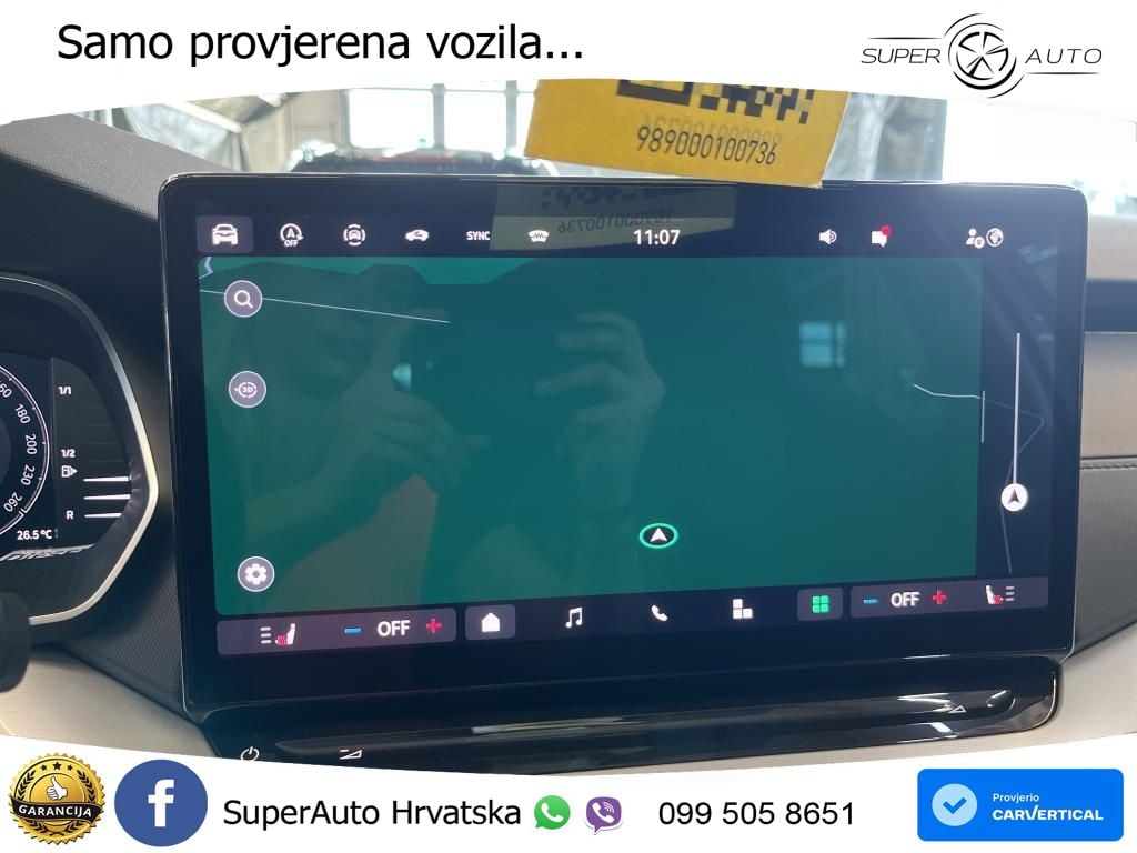 Škoda Octavia Combi 2.0 TDI (150 KS) DSG LED+GR SJED+ACC
