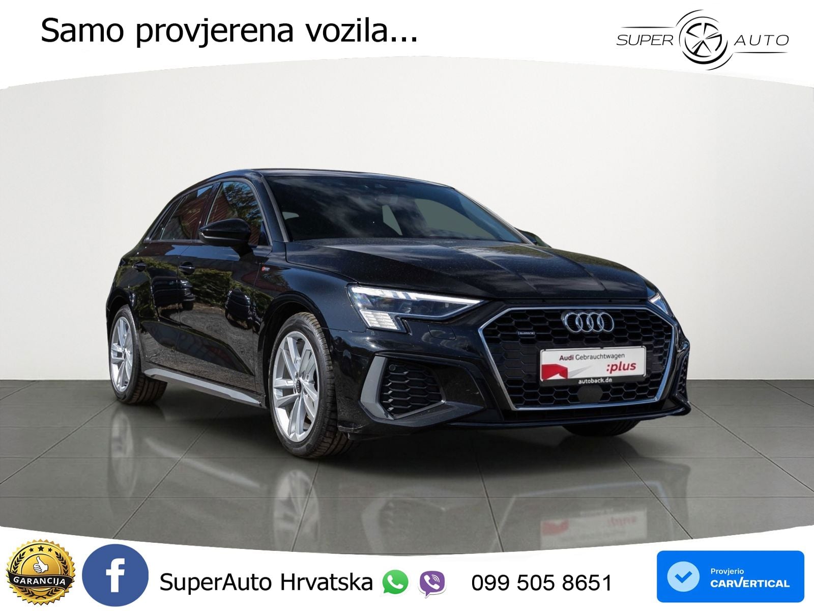 Audi A3 40 TDI (200 KS) quattro S tronic S line LED+GR SJED+ACC