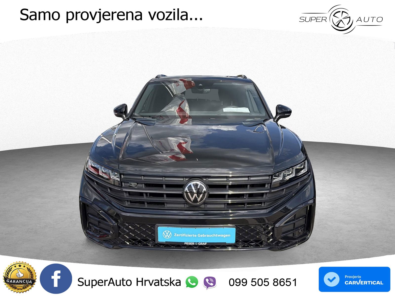 Volkswagen Touareg 3.0 V6 TDI (286 KS) 4MOTION Tiptronic R-Line ZRAČNI+ACC+GR SJED+KAM+PANO