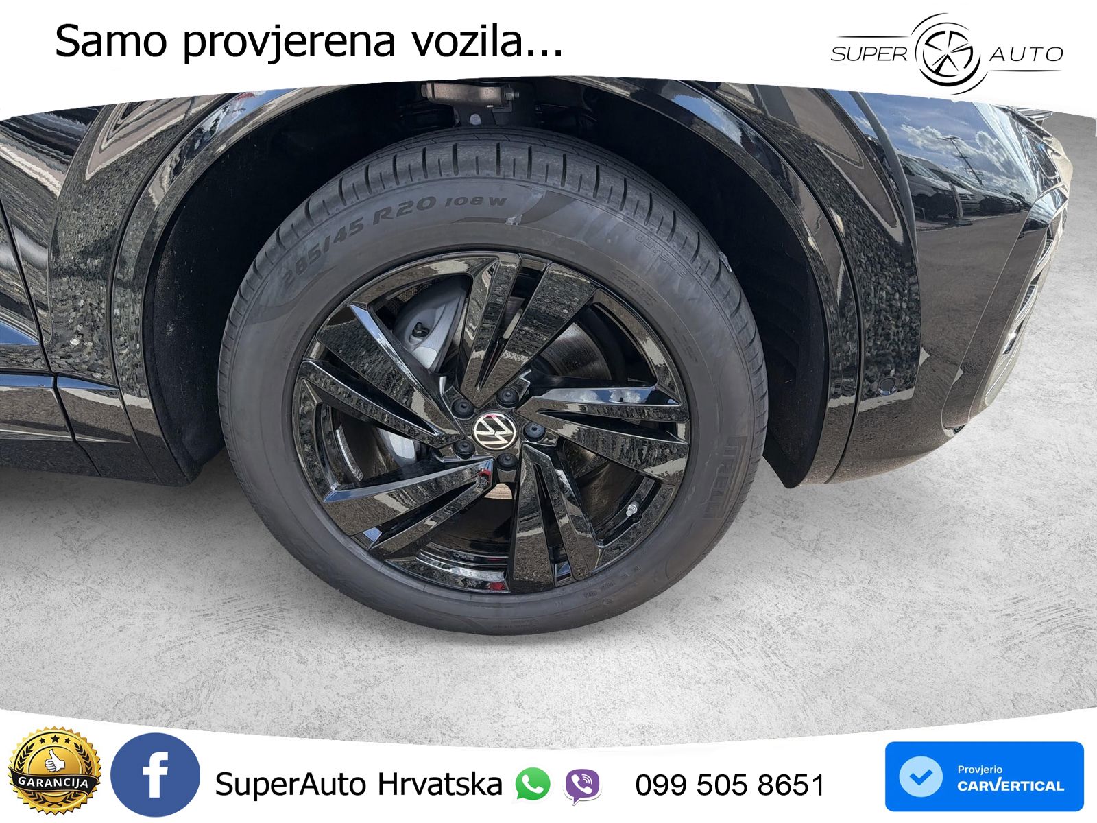 Volkswagen Touareg 3.0 V6 TDI (286 KS) 4MOTION Tiptronic R-Line ZRAČNI+ACC+GR SJED+KAM+PANO
