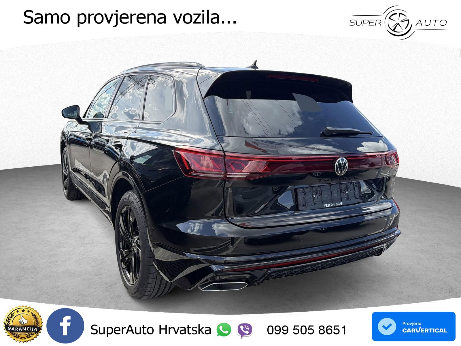 Volkswagen Touareg 3.0 V6 TDI (286 KS) 4MOTION Tiptronic R-Line ZRAČNI+ACC+GR SJED+KAM+PANO