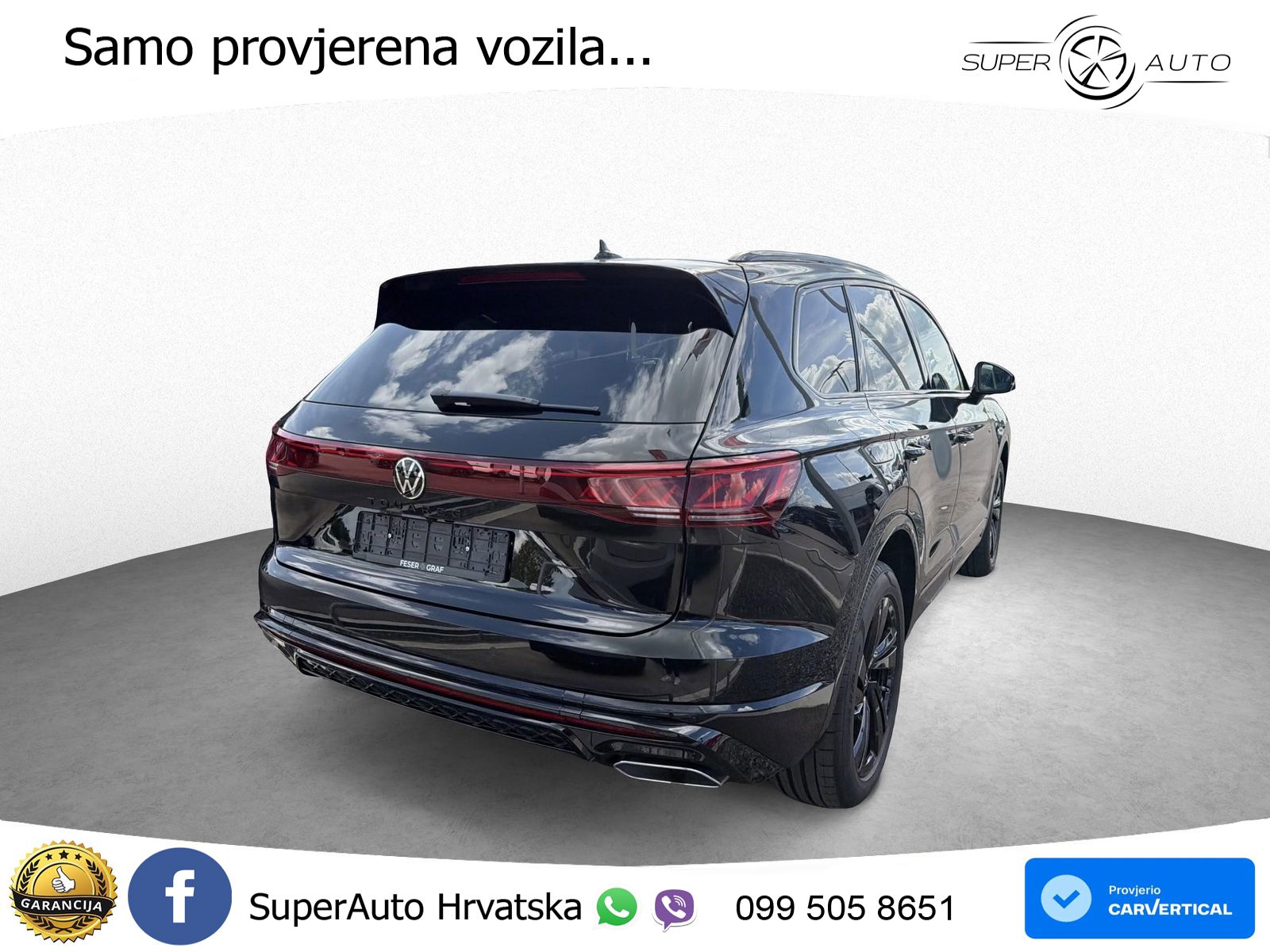 Volkswagen Touareg 3.0 V6 TDI (286 KS) 4MOTION Tiptronic R-Line ZRAČNI+ACC+GR SJED+KAM+PANO