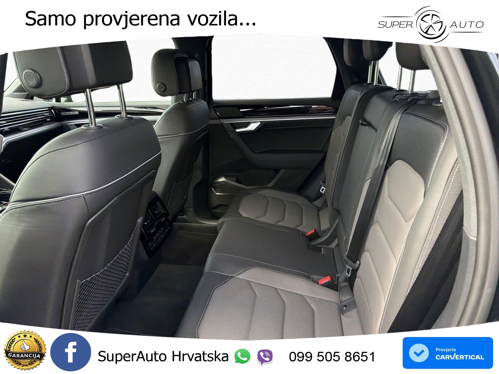 Volkswagen Touareg 3.0 V6 TDI (286 KS) 4MOTION Tiptronic R-Line ZRAČNI+ACC+GR SJED+KAM+PANO