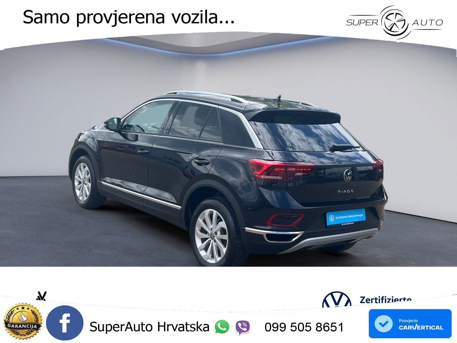 Volkswagen T-Roc 1.5 TSI (150 KS) DSG LED+GR SJED+ACC