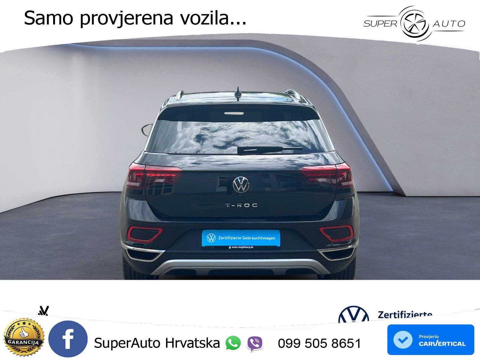 Volkswagen T-Roc 1.5 TSI (150 KS) DSG LED+GR SJED+ACC
