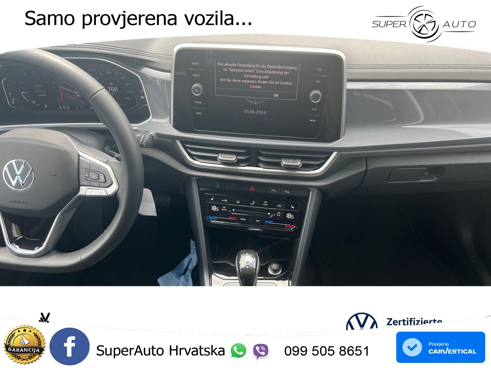 Volkswagen T-Roc 1.5 TSI (150 KS) DSG LED+GR SJED+ACC