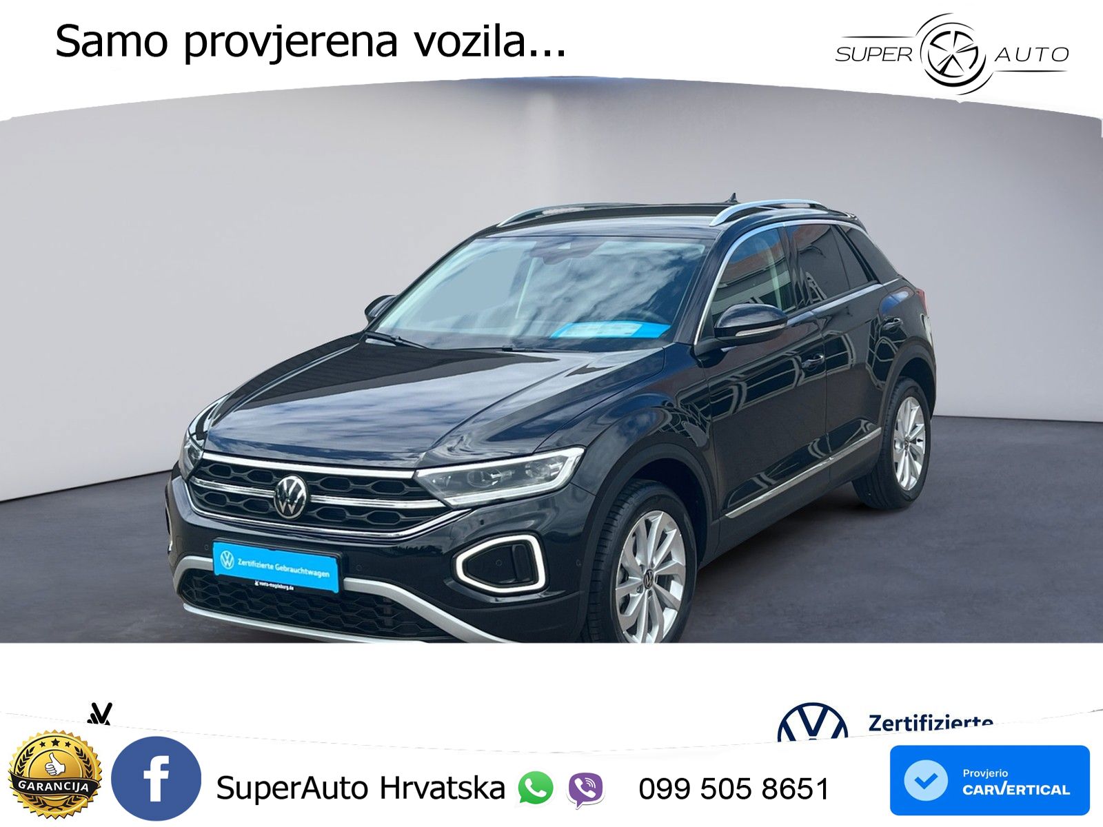 Volkswagen T-Roc 1.5 TSI (150 KS) DSG LED+GR SJED+ACC