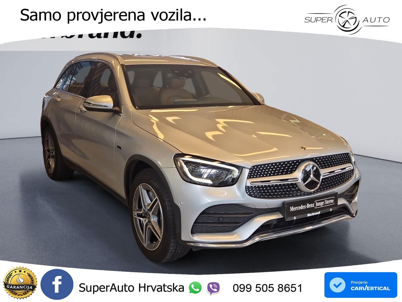 Mercedes GLC 300e (320 KS) 4MATIC 9G-TRONIC AMG ZRAČNI+ACC+GR SJED+KAM