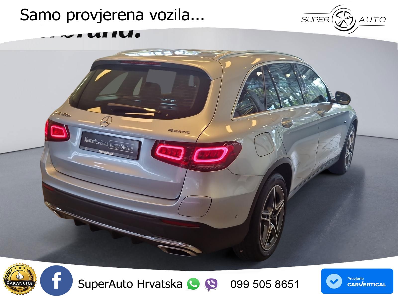 Mercedes GLC 300e (320 KS) 4MATIC 9G-TRONIC AMG ZRAČNI+ACC+GR SJED+KAM