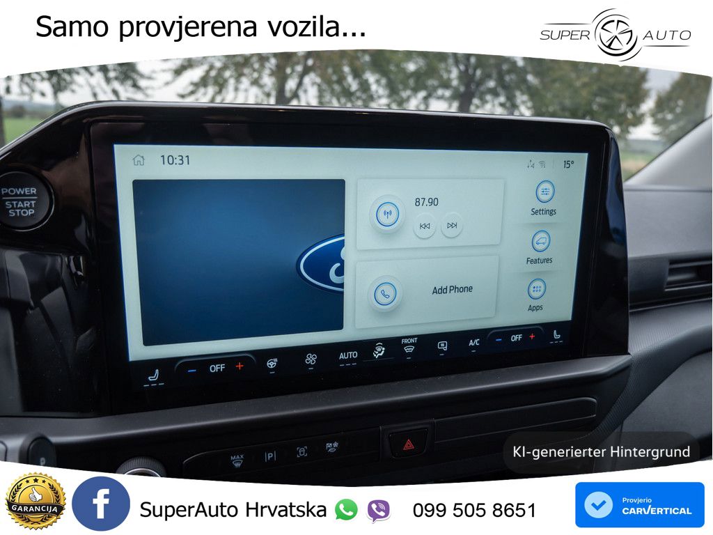 Ford Transit Custom L2 MS-RT AWD SHZ KAMERA NAVI AHK 170 KS