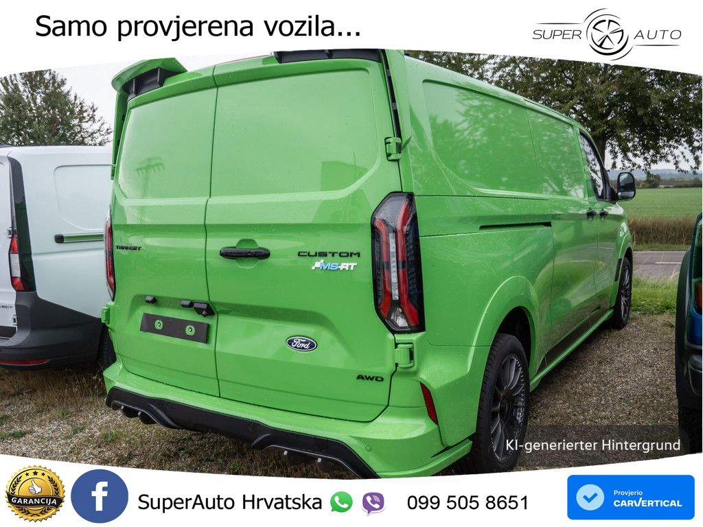 Ford Transit Custom L2 MS-RT AWD SHZ KAMERA NAVI AHK 170 KS