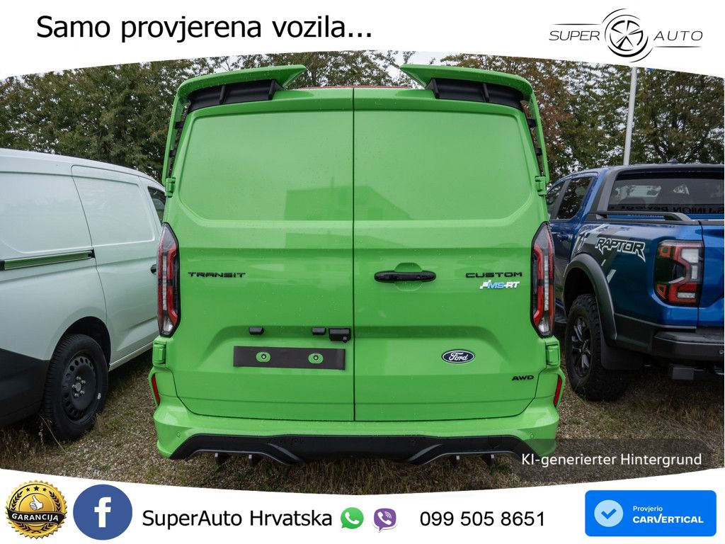 Ford Transit Custom L2 MS-RT AWD SHZ KAMERA NAVI AHK 170 KS