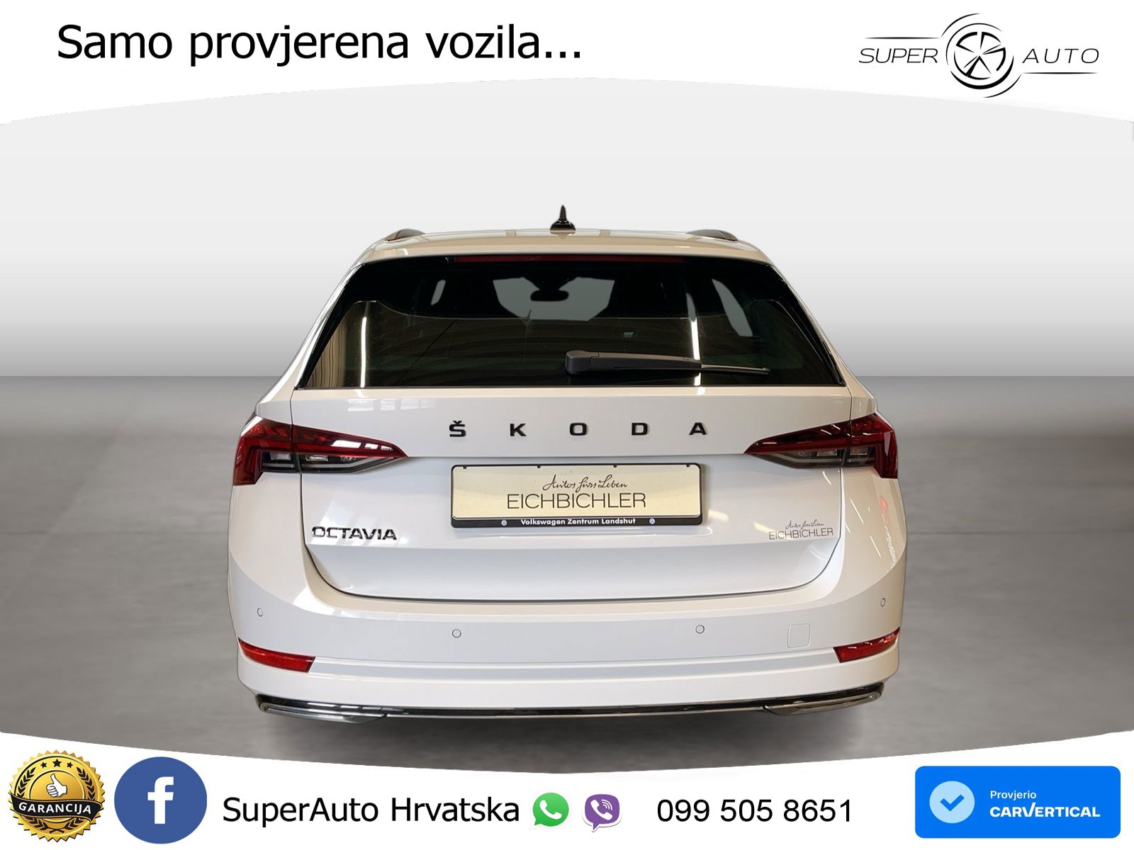 Škoda Octavia Combi 2.0 TSI (190 KS) 4x4 DSG SportLine LED+GR SJED+ACC