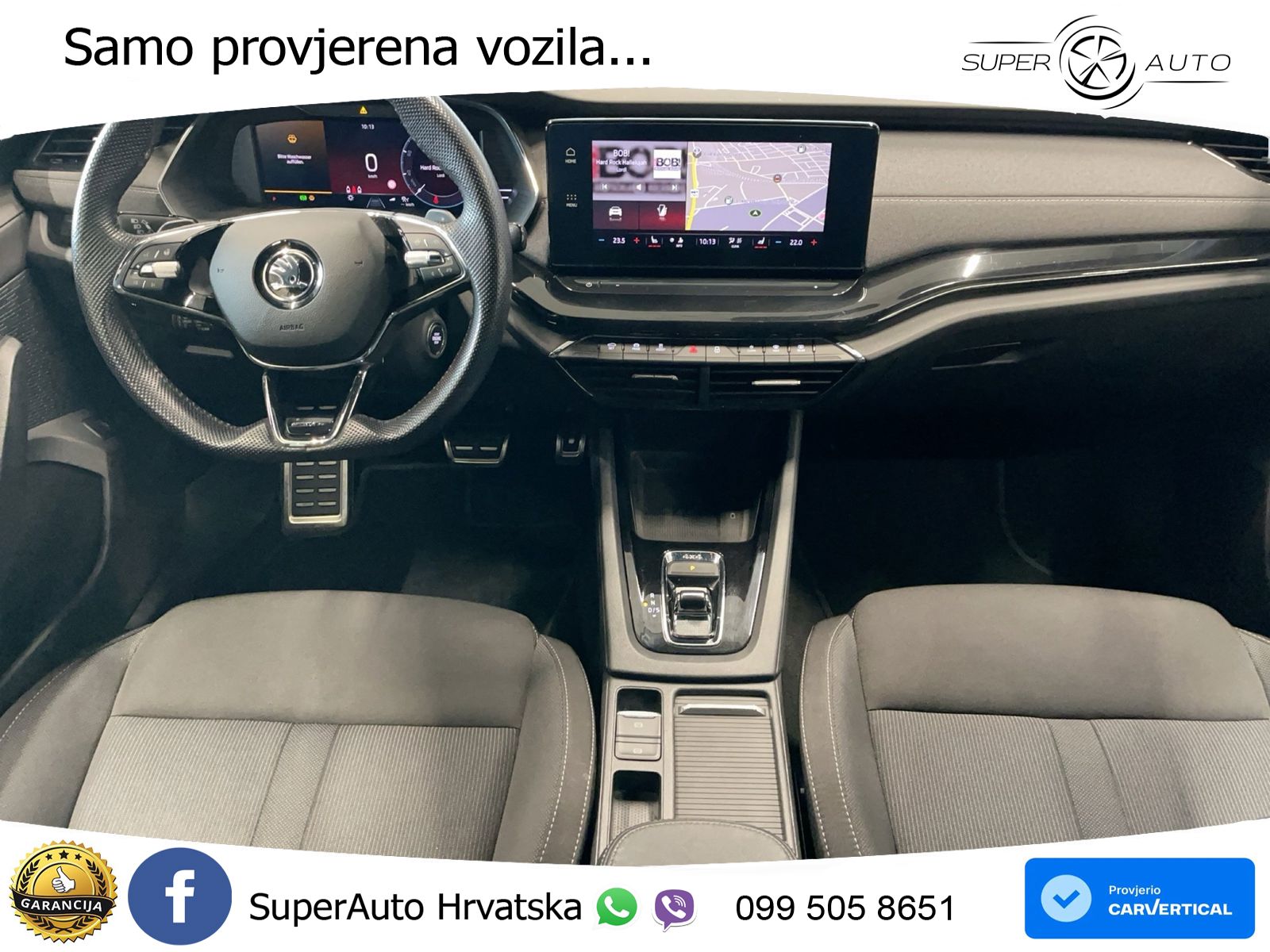 Škoda Octavia Combi 2.0 TSI (190 KS) 4x4 DSG SportLine LED+GR SJED+ACC