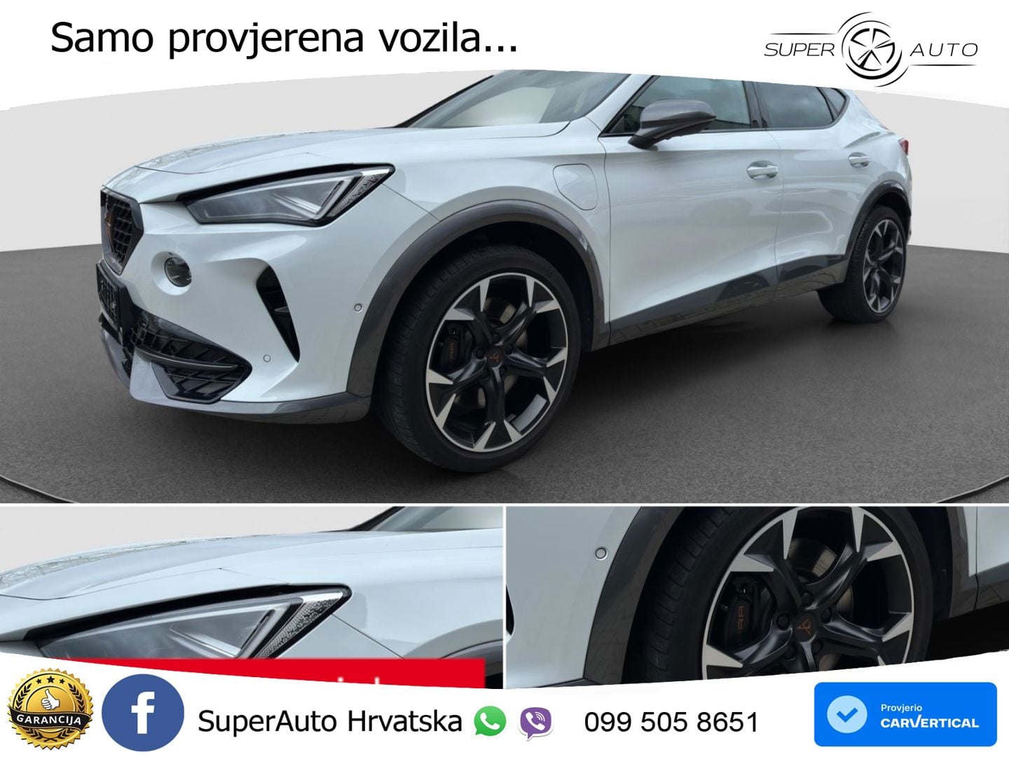 Cupra Formentor 1.4 TSI (245 KS) e-Hybrid DSG VZ LED+GR SJED+ACC