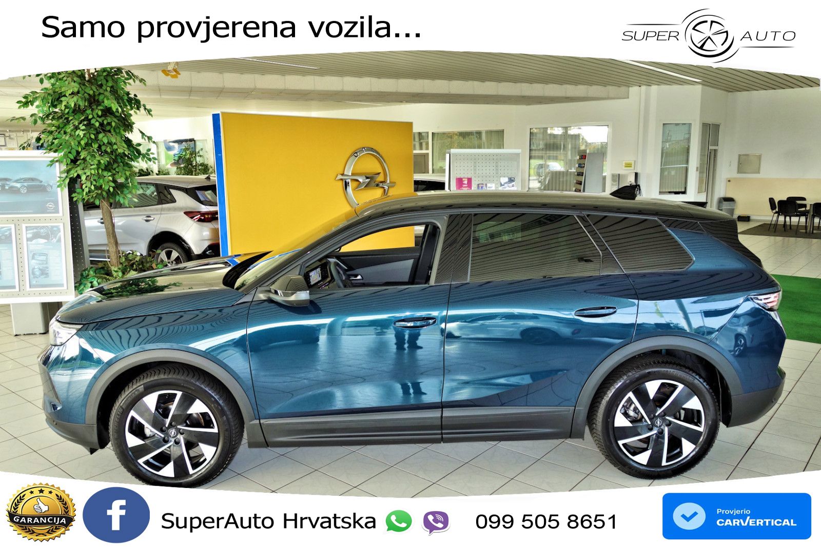 Opel Grandland 1.2 Turbo (145 KS) Hybrid eDCT GS LED+GR SJED+ACC