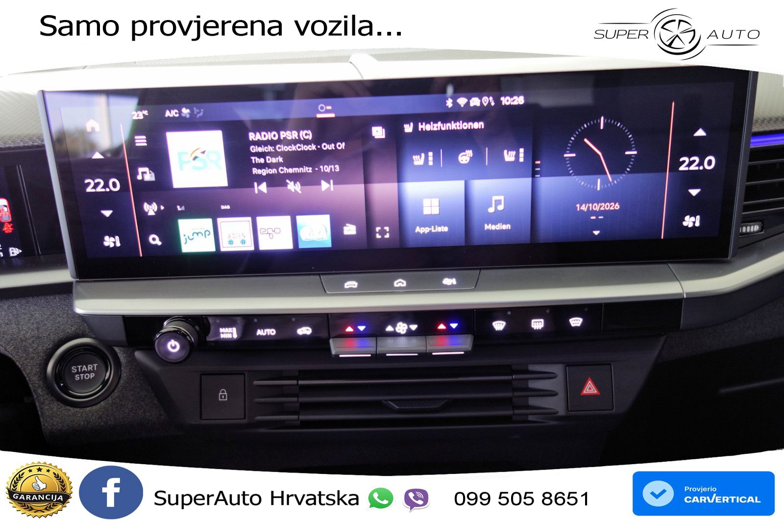 Opel Grandland 1.2 Turbo (145 KS) Hybrid eDCT GS LED+GR SJED+ACC
