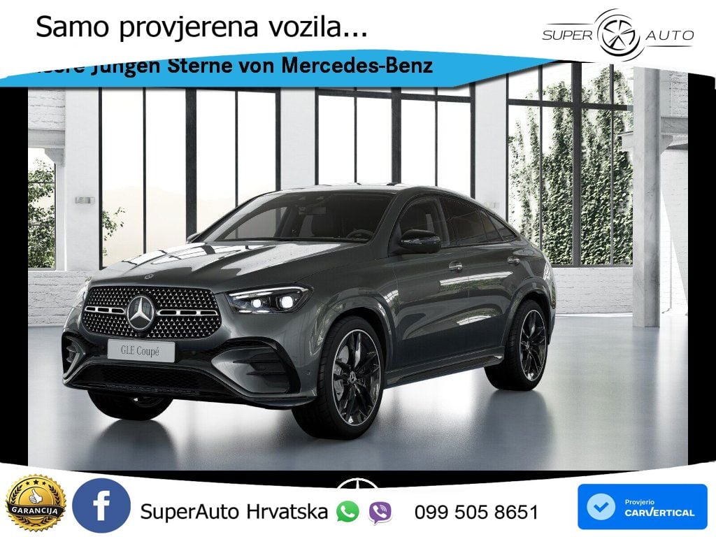 Mercedes GLE Coupe 400e (381 KS) 4MATIC 9G-TRONIC AMG LED+GR SJED+ACC