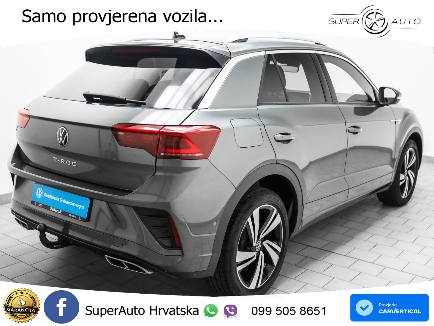 Volkswagen T-Roc I 1.5 TSI (150 KS) DSG MATRIX+GR SJED+KAM