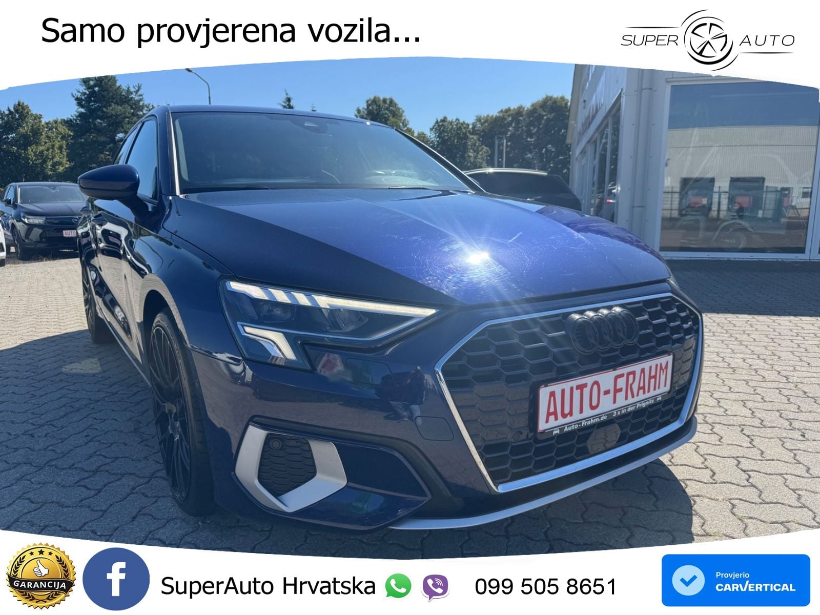 Audi A3 35 TFSI (150 KS) S line LED+GR SJED+ACC