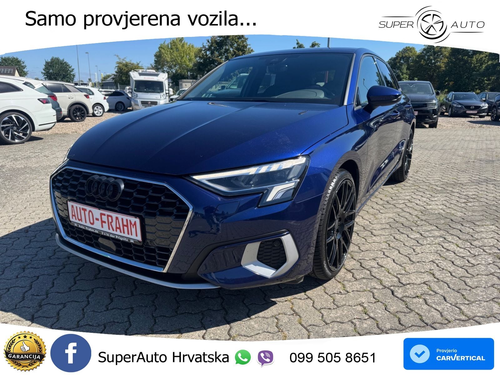 Audi A3 35 TFSI (150 KS) S line LED+GR SJED+ACC