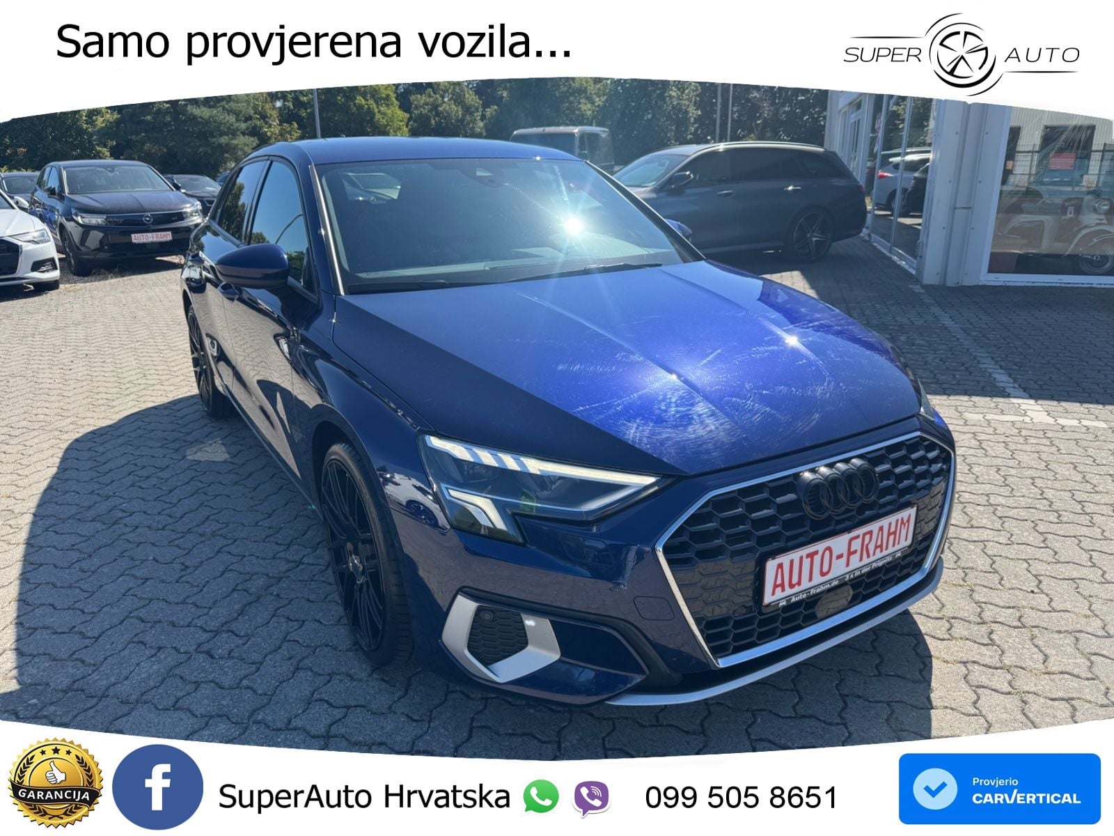 Audi A3 35 TFSI (150 KS) S line LED+GR SJED+ACC