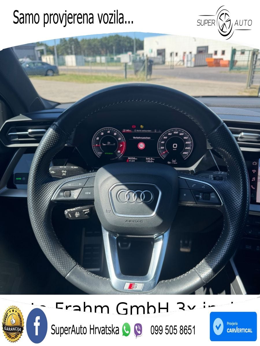 Audi A3 35 TFSI (150 KS) S line LED+GR SJED+ACC