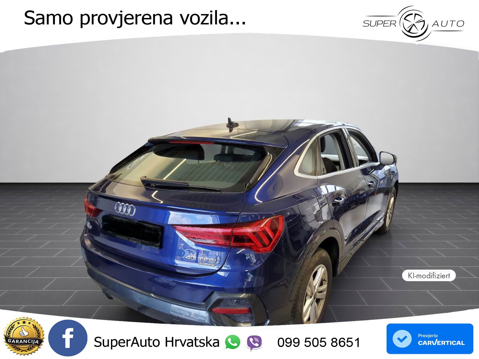 Audi Q3 Sportback 40 TFSI (190 KS) quattro S tronic